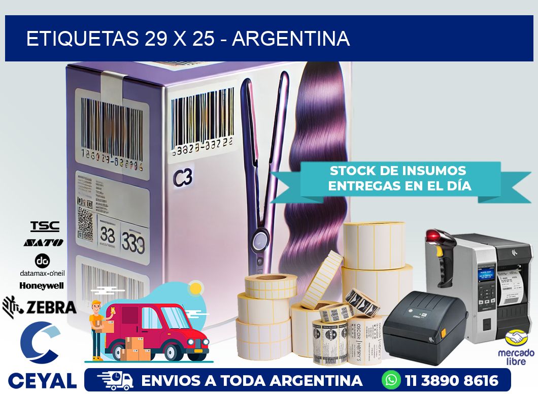 ETIQUETAS 29 x 25 – ARGENTINA