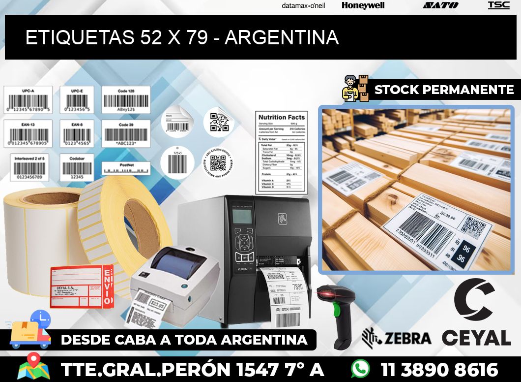 ETIQUETAS 52 x 79 – ARGENTINA