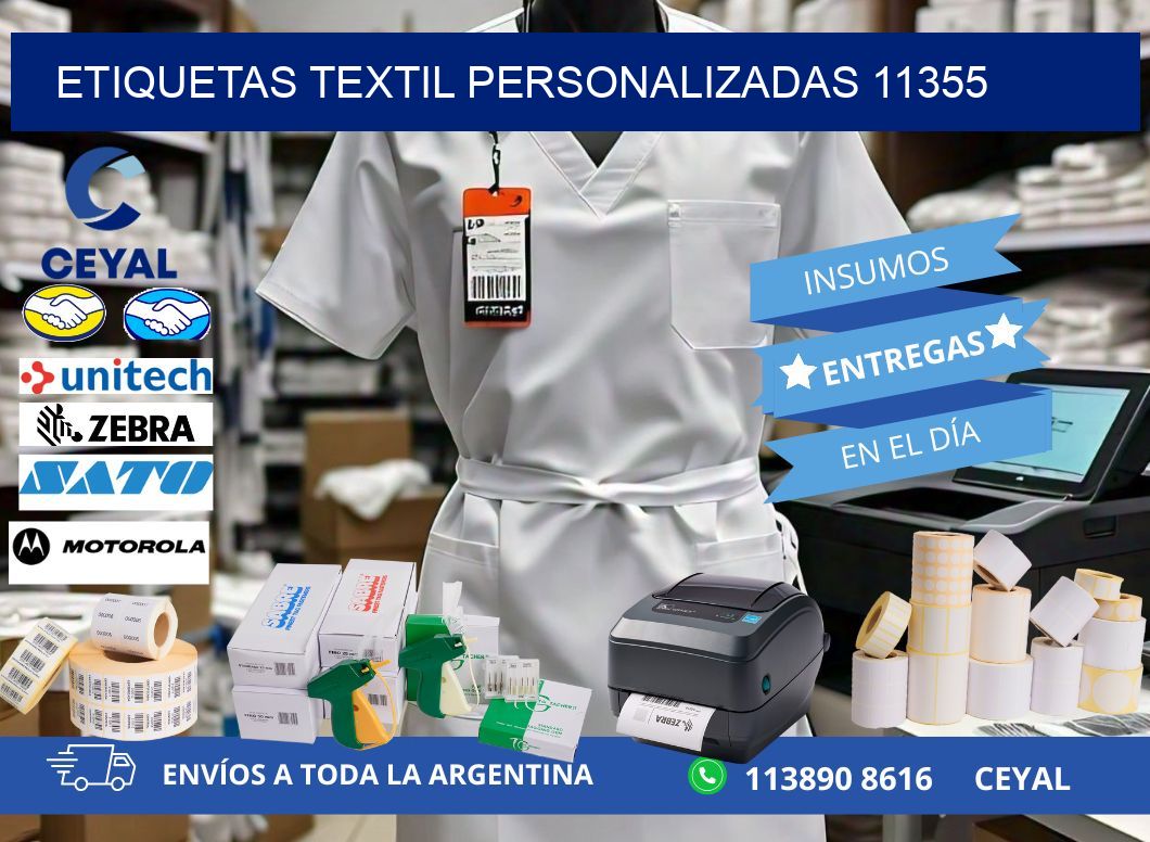 ETIQUETAS TEXTIL PERSONALIZADAS 11355