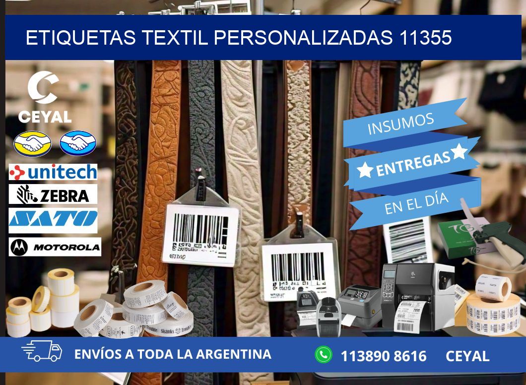 ETIQUETAS TEXTIL PERSONALIZADAS 11355