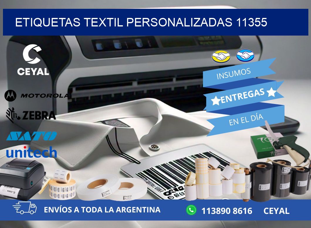 ETIQUETAS TEXTIL PERSONALIZADAS 11355