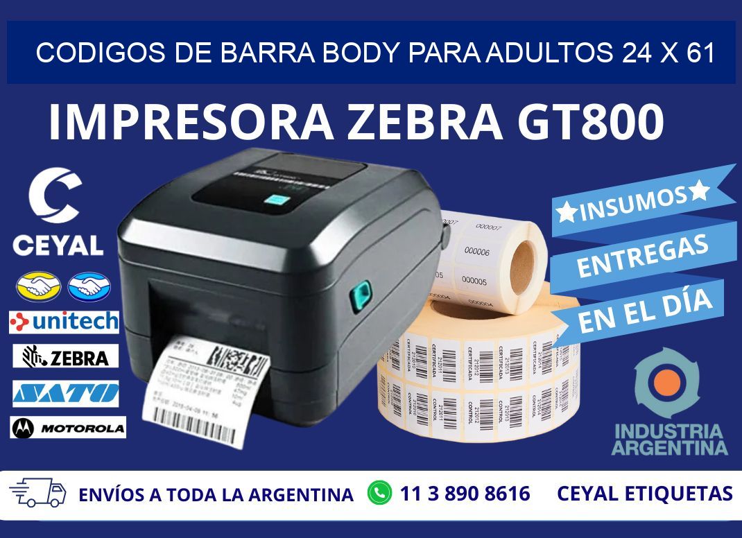 CODIGOS DE BARRA BODY PARA ADULTOS 24 x 61