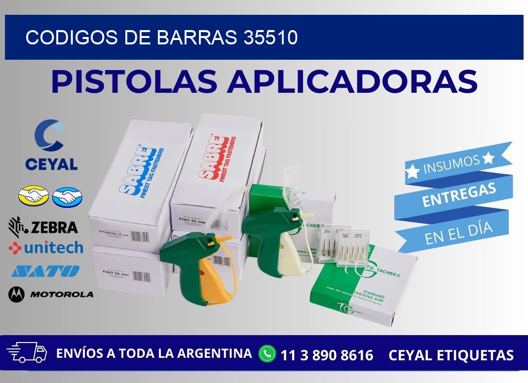 CODIGOS DE BARRAS 35510