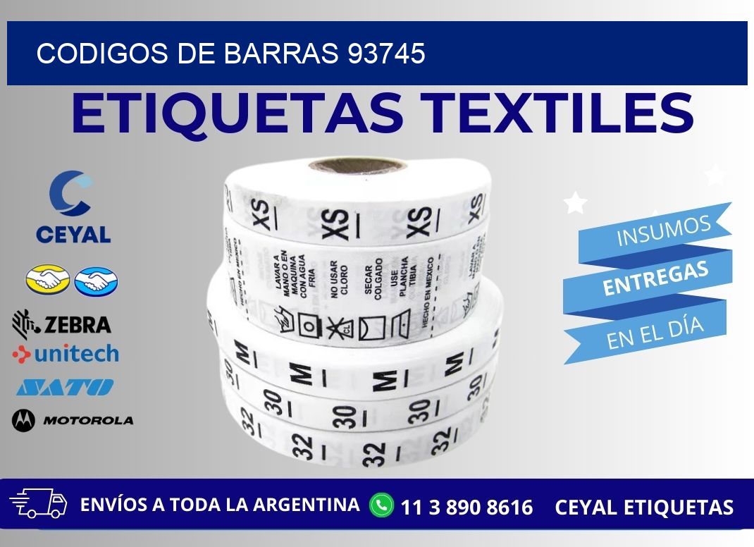 CODIGOS DE BARRAS 93745