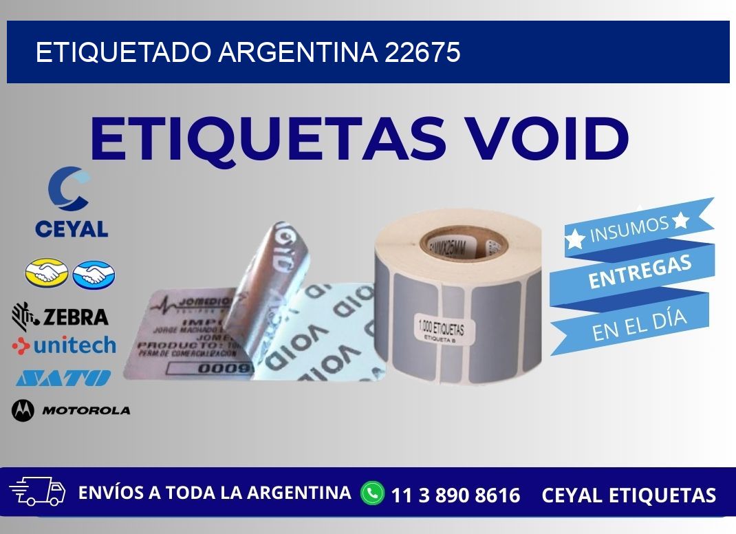 ETIQUETADO ARGENTINA 22675