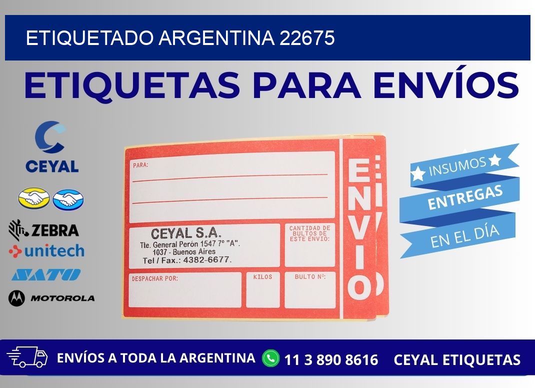 ETIQUETADO ARGENTINA 22675