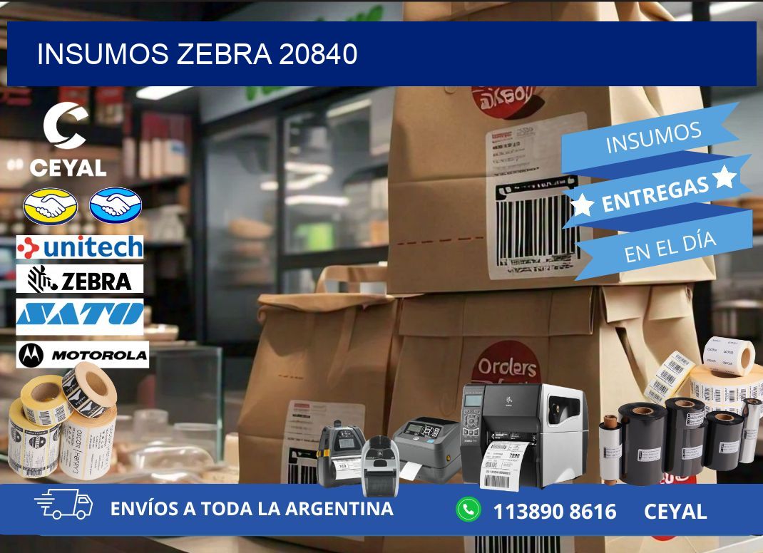 INSUMOS ZEBRA 20840