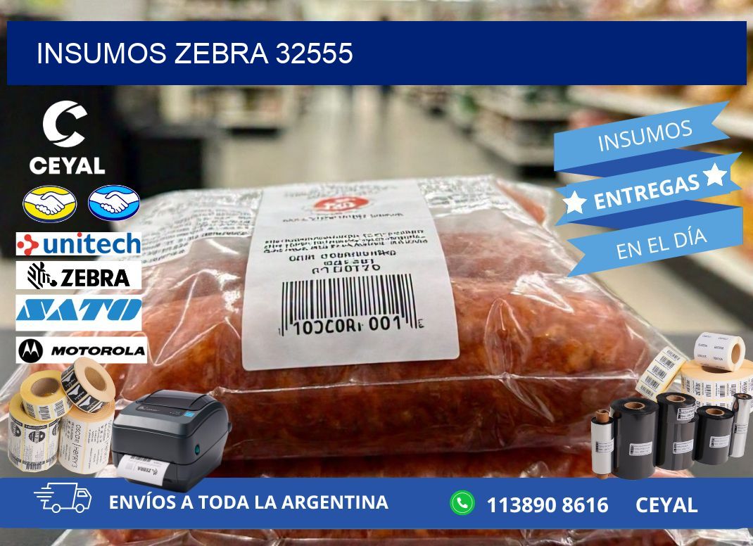 INSUMOS ZEBRA 32555