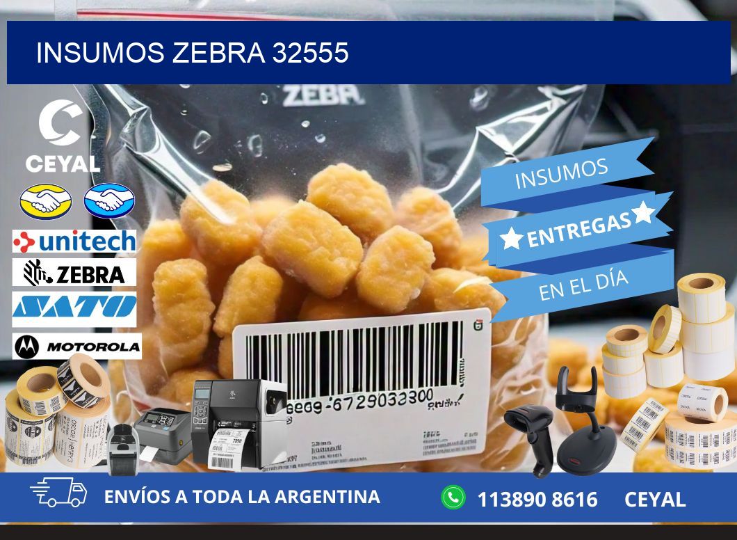 INSUMOS ZEBRA 32555