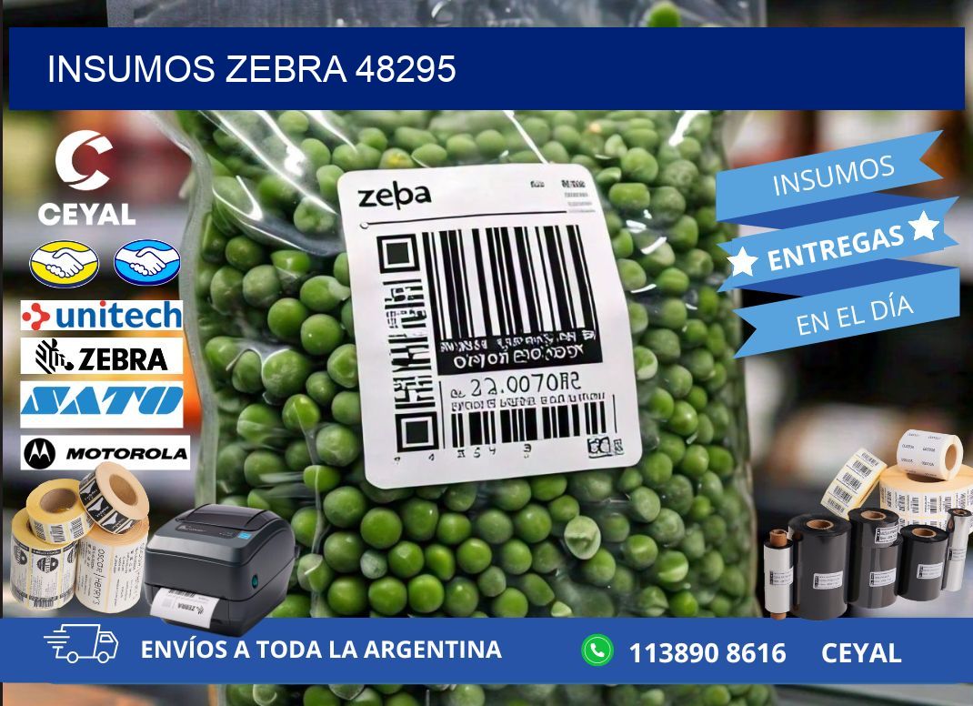 INSUMOS ZEBRA 48295