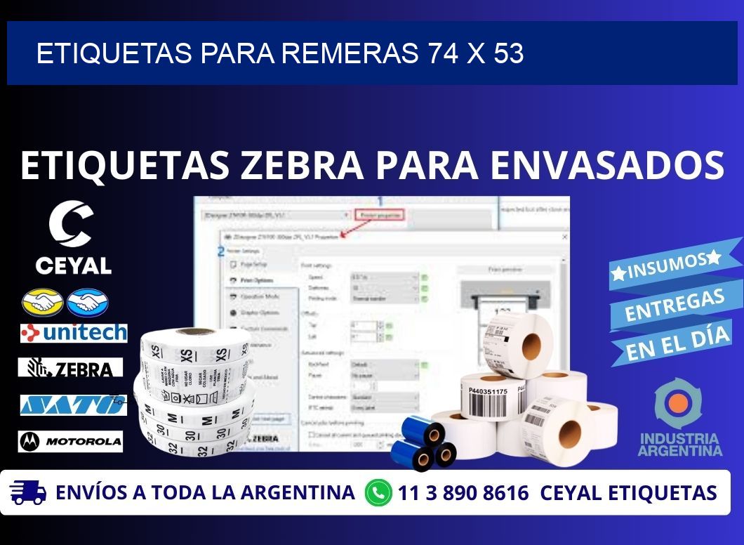 ETIQUETAS PARA REMERAS 74 x 53