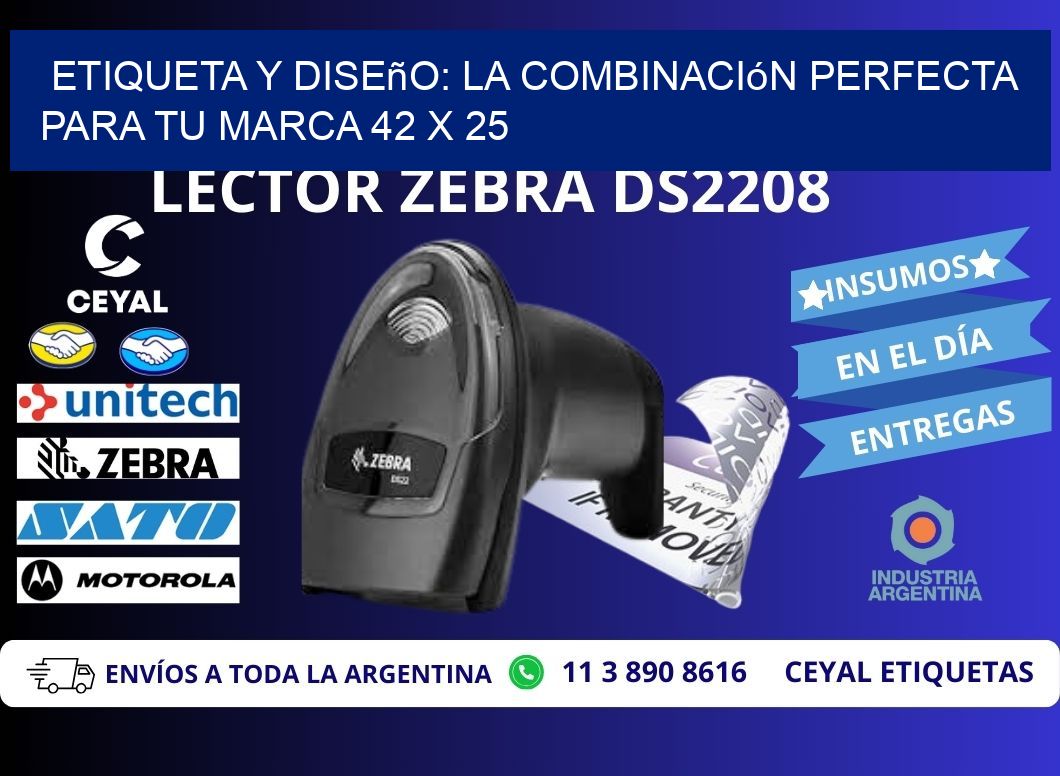 Etiqueta y Diseño: La Combinación Perfecta para tu Marca 42 x 25