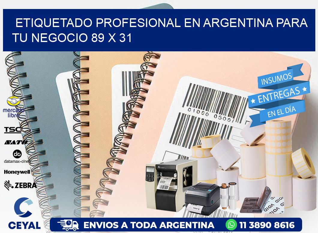 Etiquetado Profesional en Argentina para tu Negocio 89 x 31