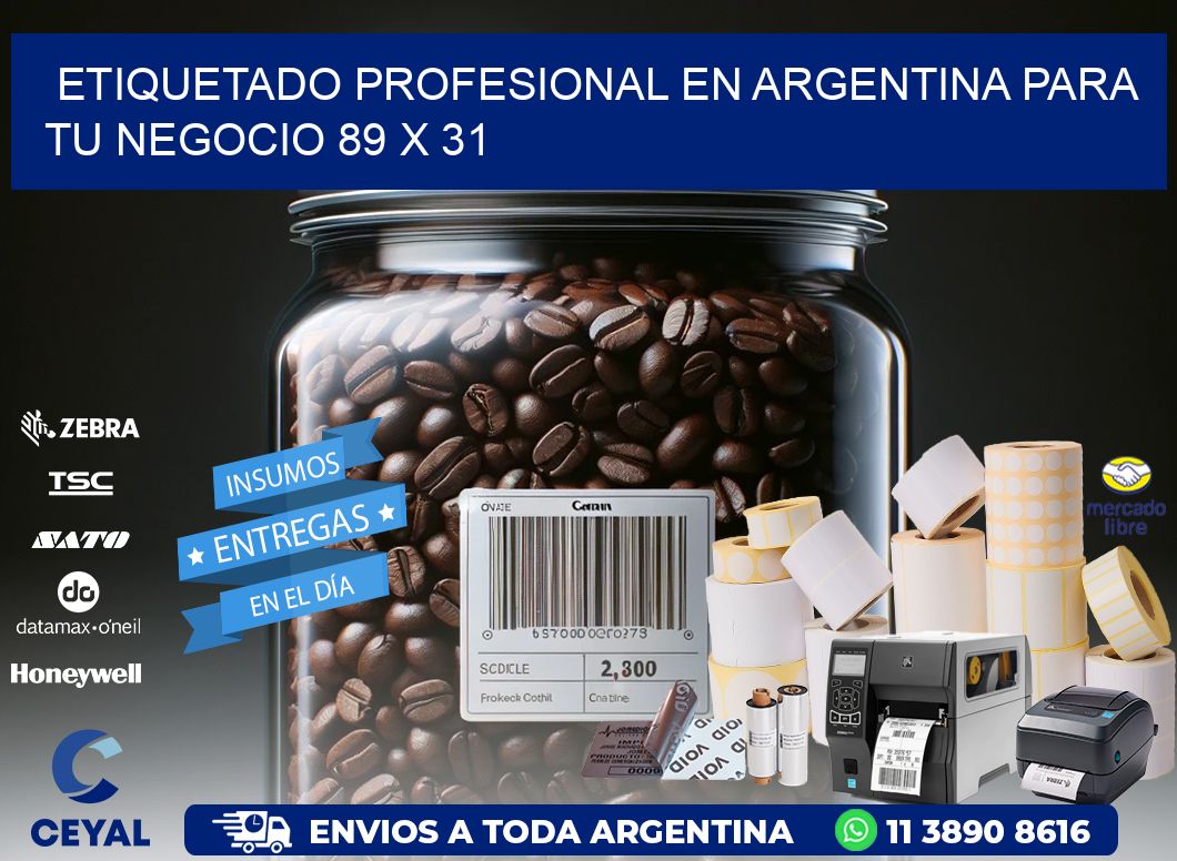 Etiquetado Profesional en Argentina para tu Negocio 89 x 31