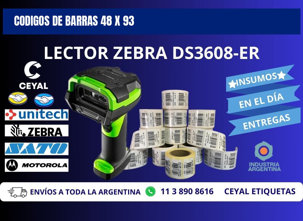 CODIGOS DE BARRAS 48 x 93