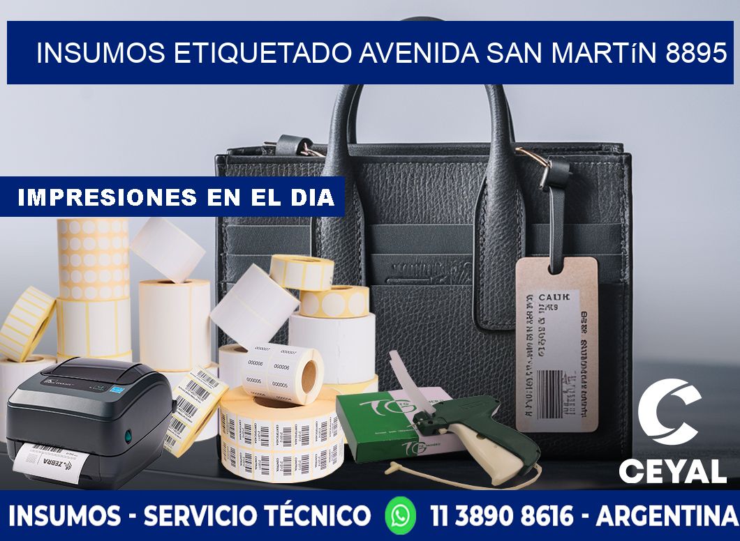 INSUMOS ETIQUETADO Avenida San Martín 8895