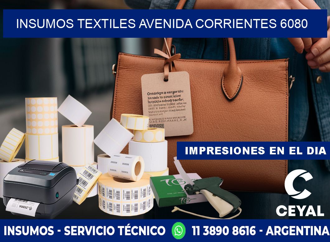 INSUMOS TEXTILES AVENIDA CORRIENTES 6080