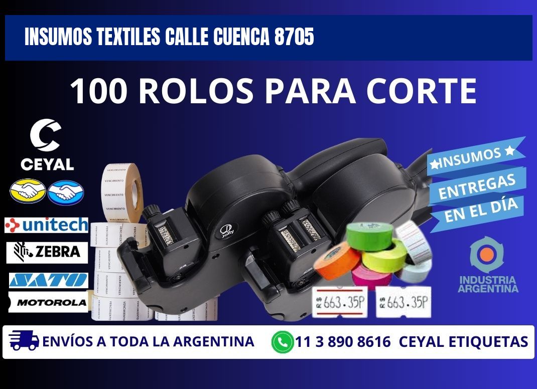 INSUMOS TEXTILES CALLE CUENCA 8705