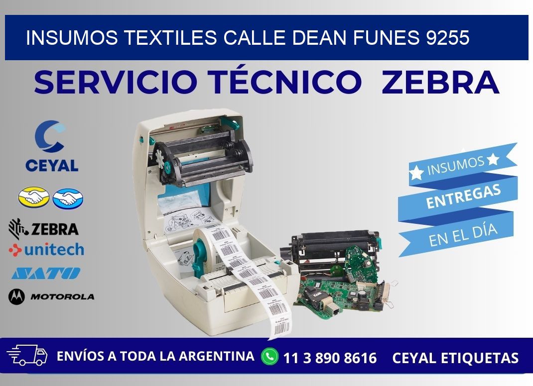 INSUMOS TEXTILES CALLE DEAN FUNES 9255