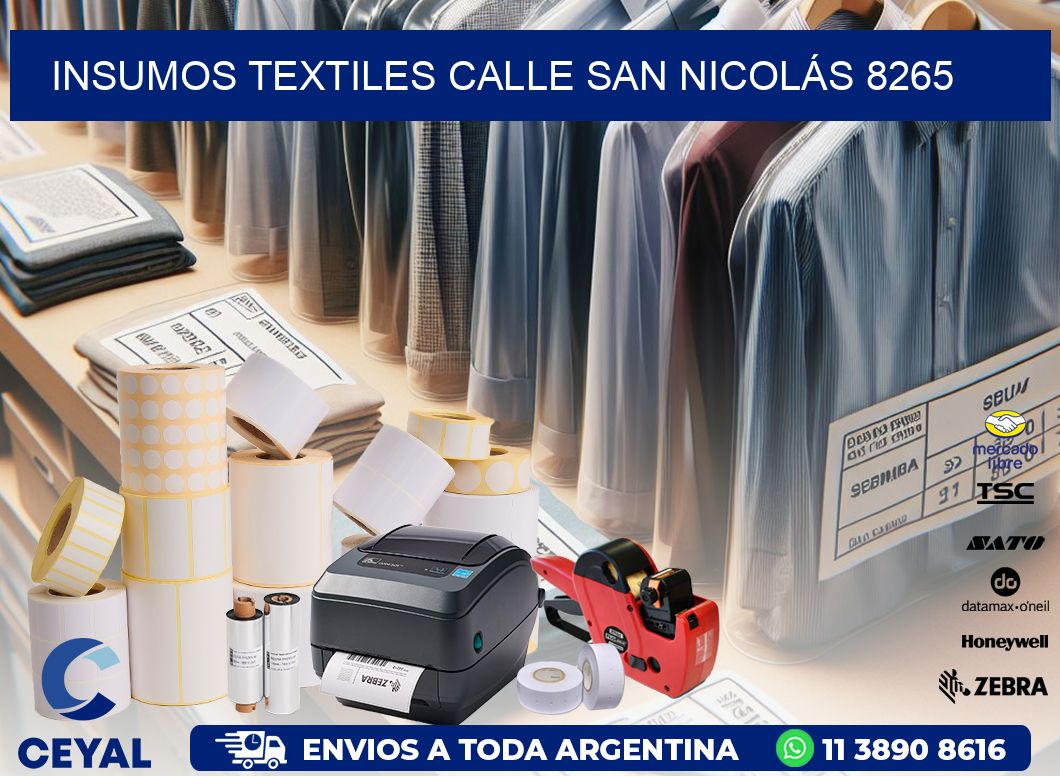 INSUMOS TEXTILES CALLE SAN NICOLÁS 8265