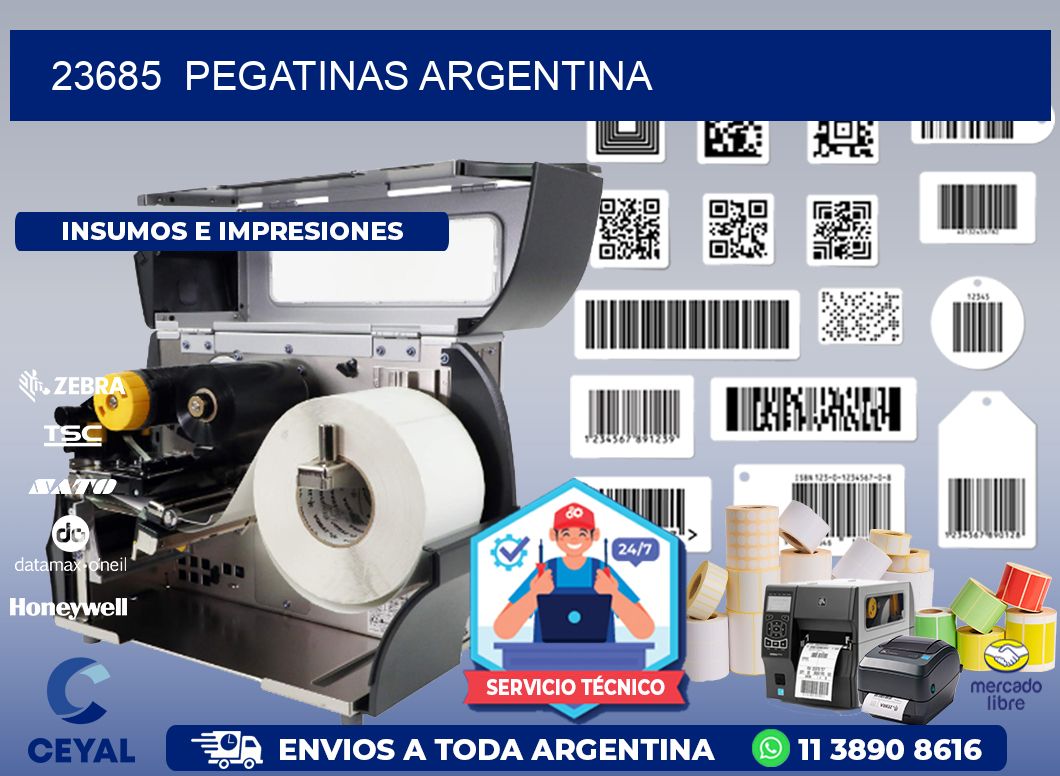 23685  Pegatinas Argentina