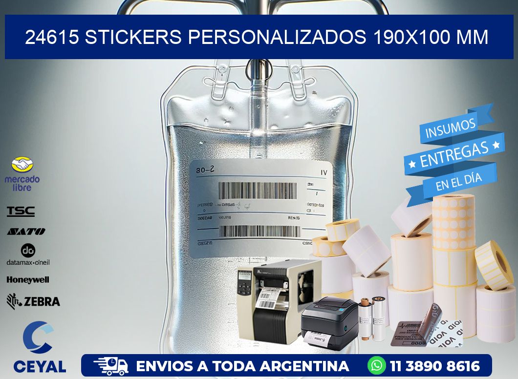 24615 STICKERS PERSONALIZADOS 190×100 mm