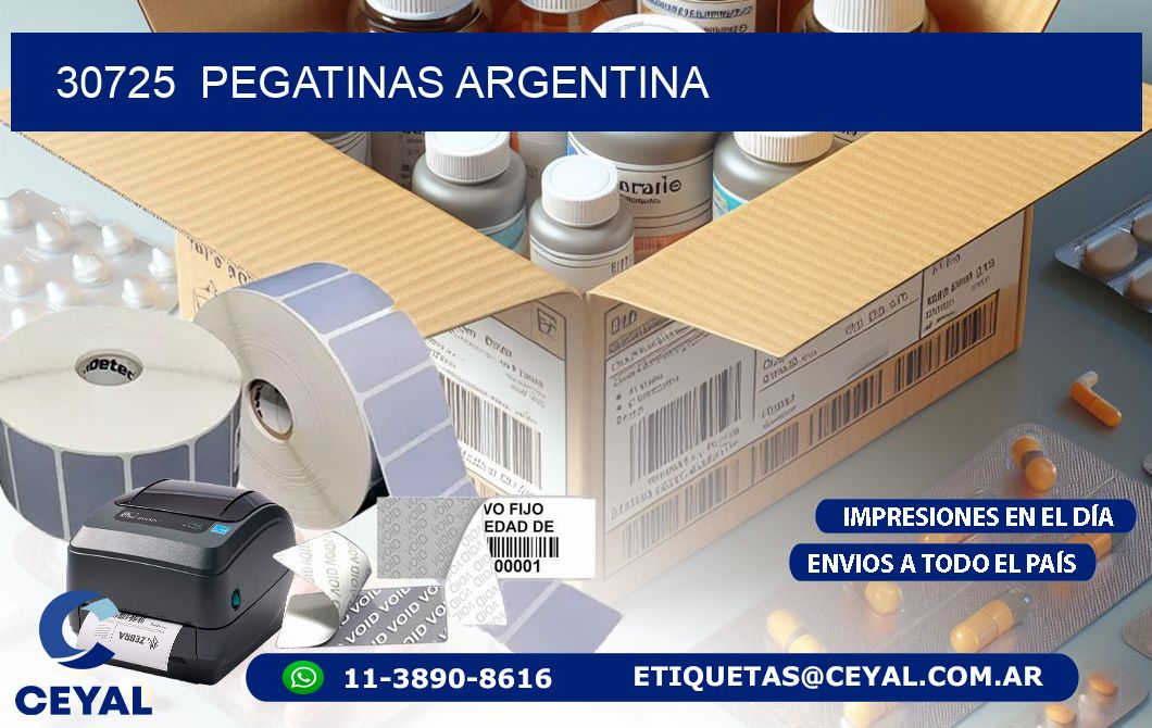 30725  Pegatinas Argentina