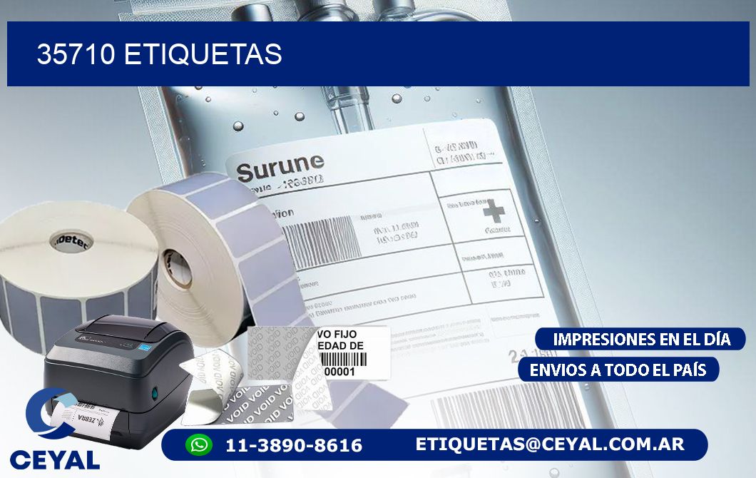 35710 ETIQUETAS
