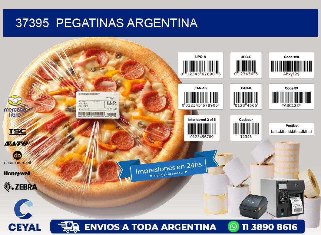 37395  Pegatinas Argentina