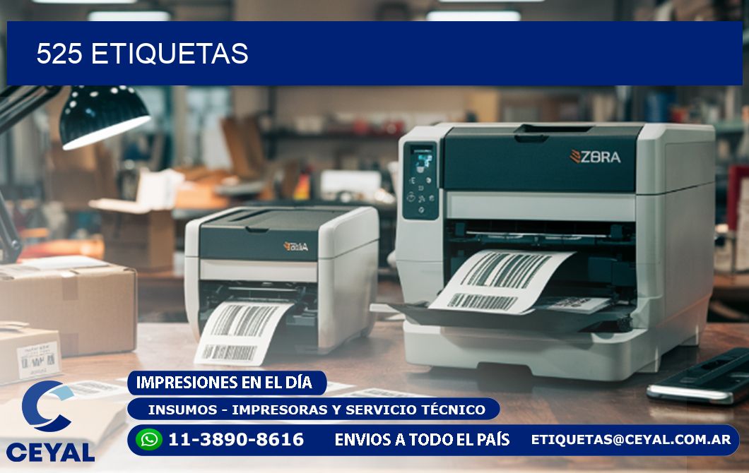 525 ETIQUETAS