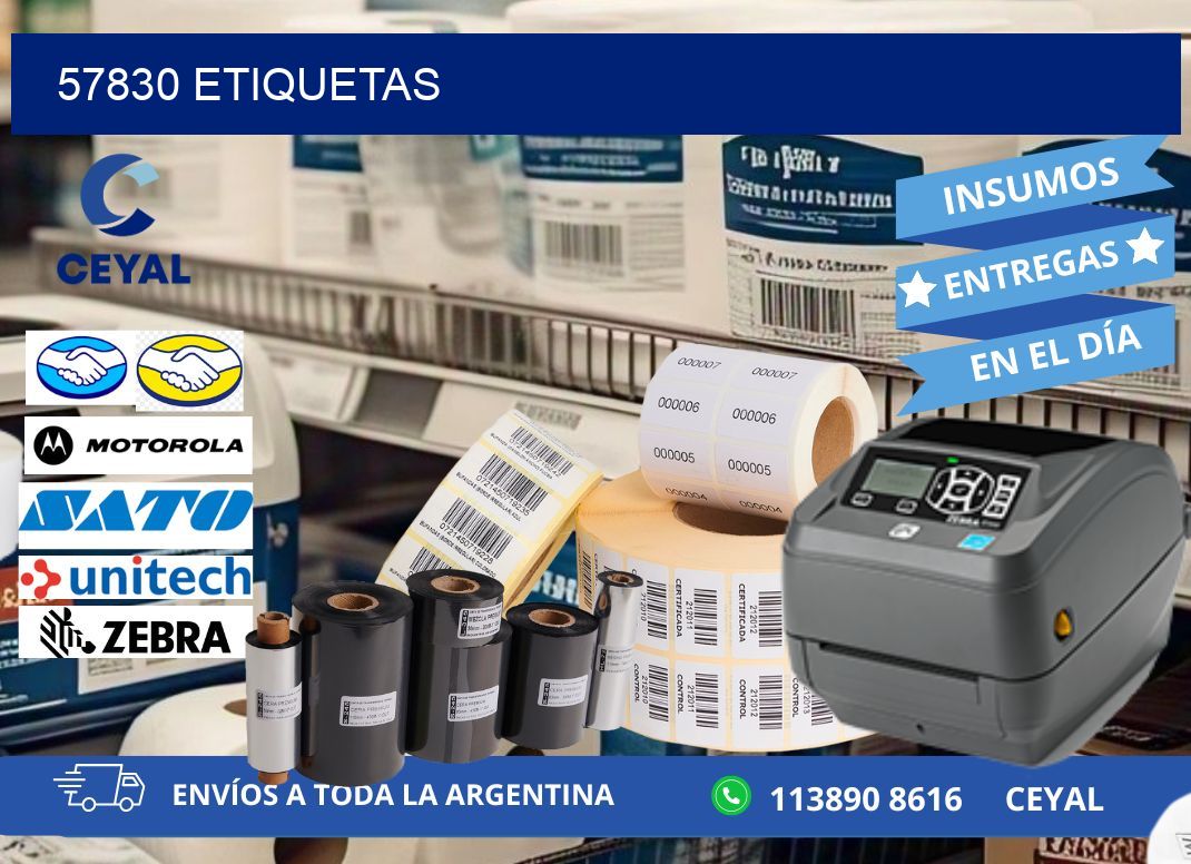 57830 ETIQUETAS