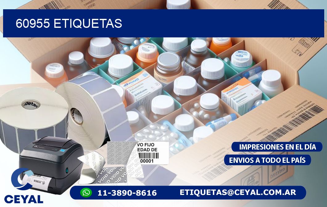 60955 ETIQUETAS