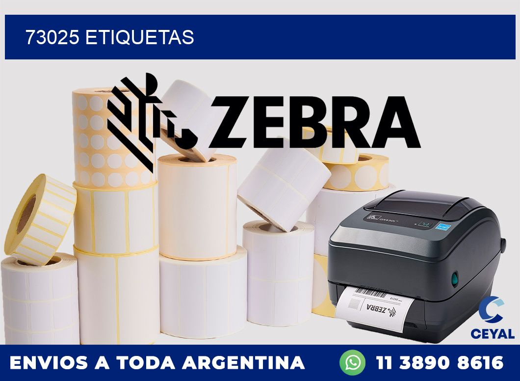 73025 ETIQUETAS
