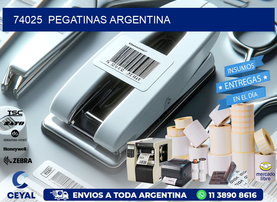 74025  Pegatinas Argentina