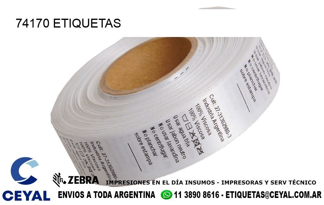 74170 ETIQUETAS