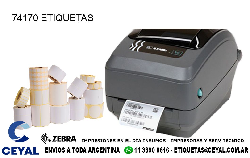 74170 ETIQUETAS
