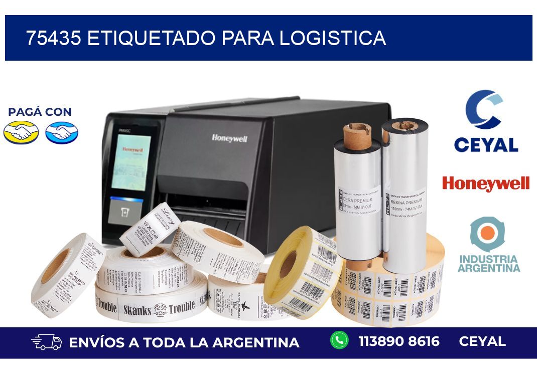 75435 ETIQUETADO PARA LOGISTICA
