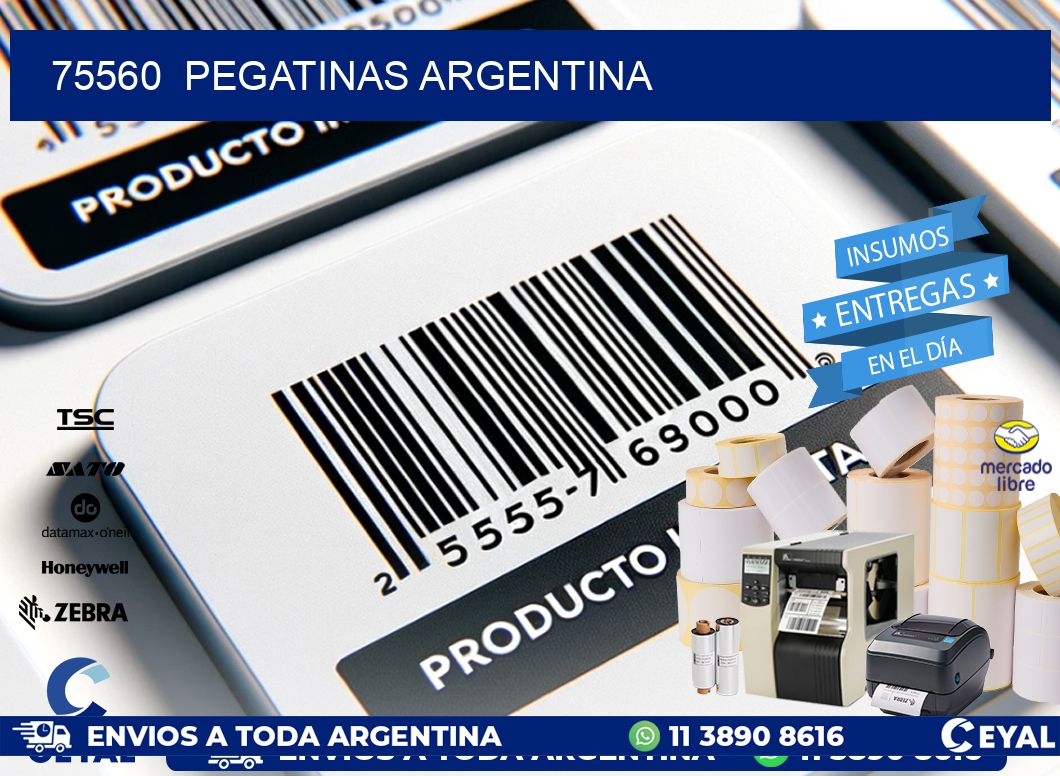 75560  Pegatinas Argentina