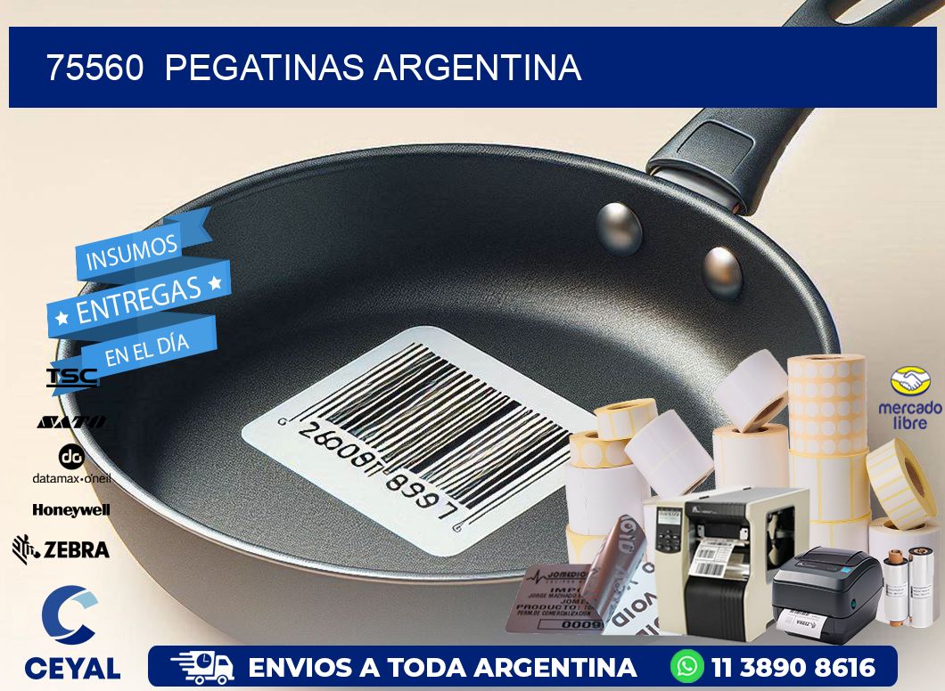 75560  Pegatinas Argentina