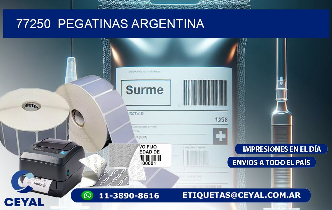 77250  Pegatinas Argentina