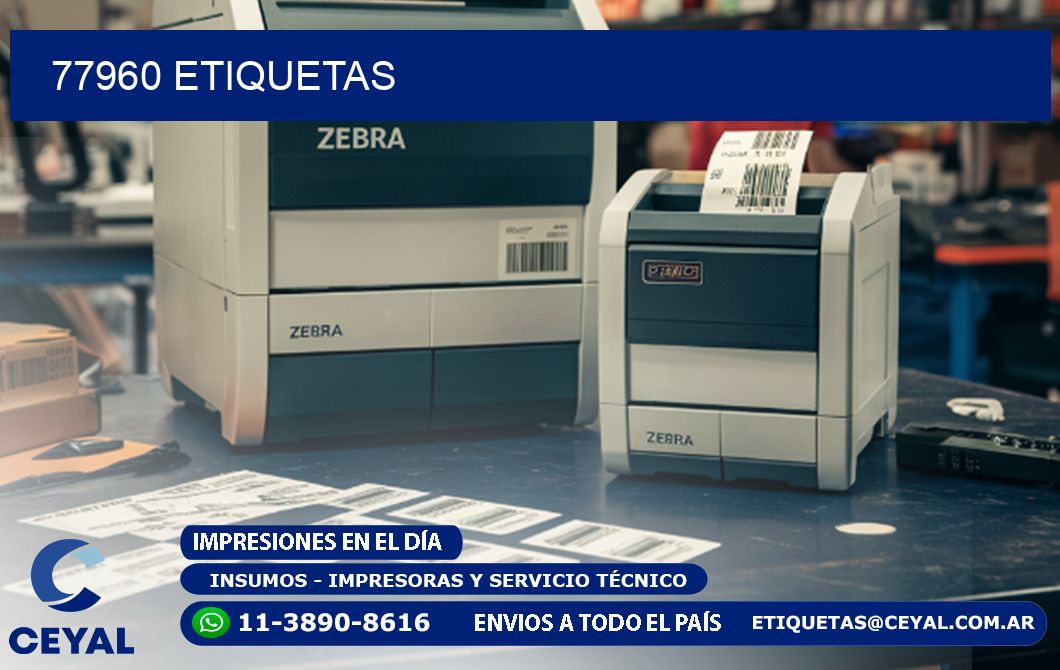 77960 ETIQUETAS