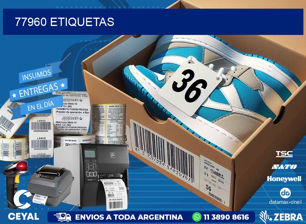 77960 ETIQUETAS