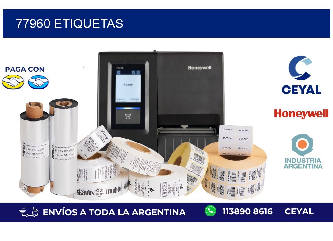 77960 ETIQUETAS