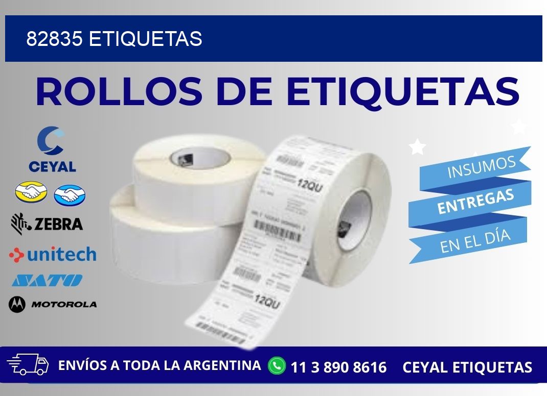 82835 ETIQUETAS