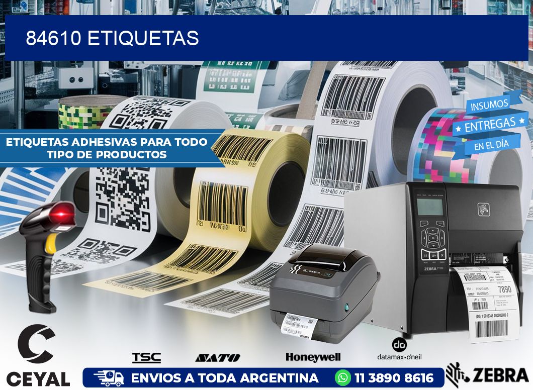 84610 ETIQUETAS