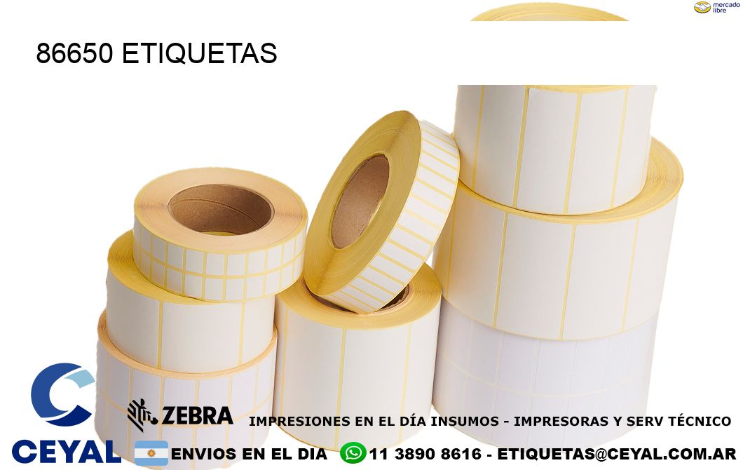 86650 ETIQUETAS