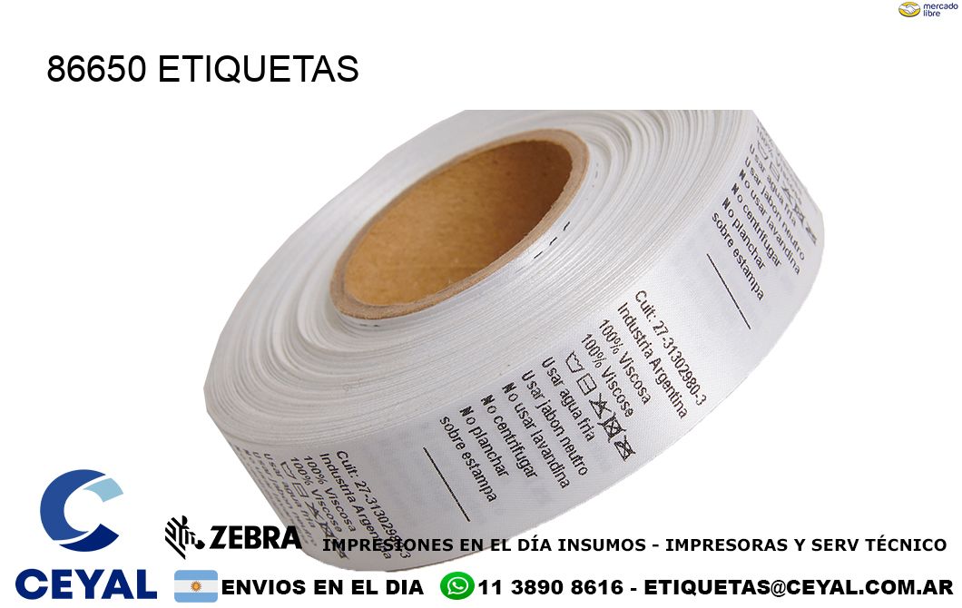 86650 ETIQUETAS