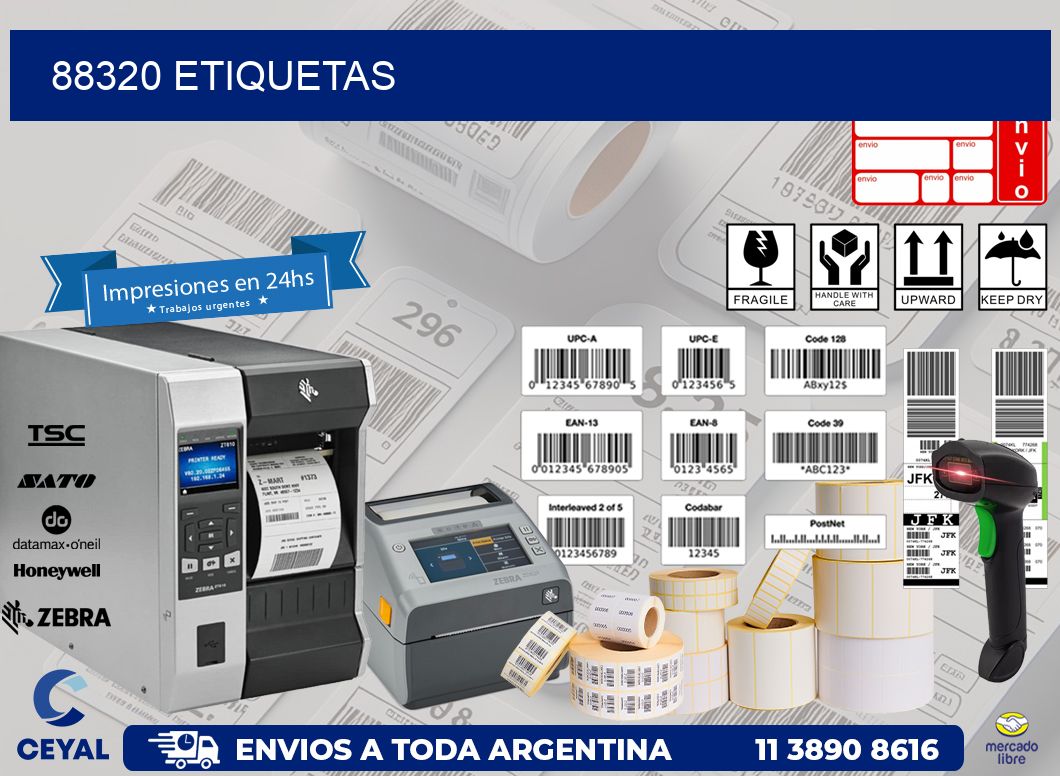 88320 ETIQUETAS