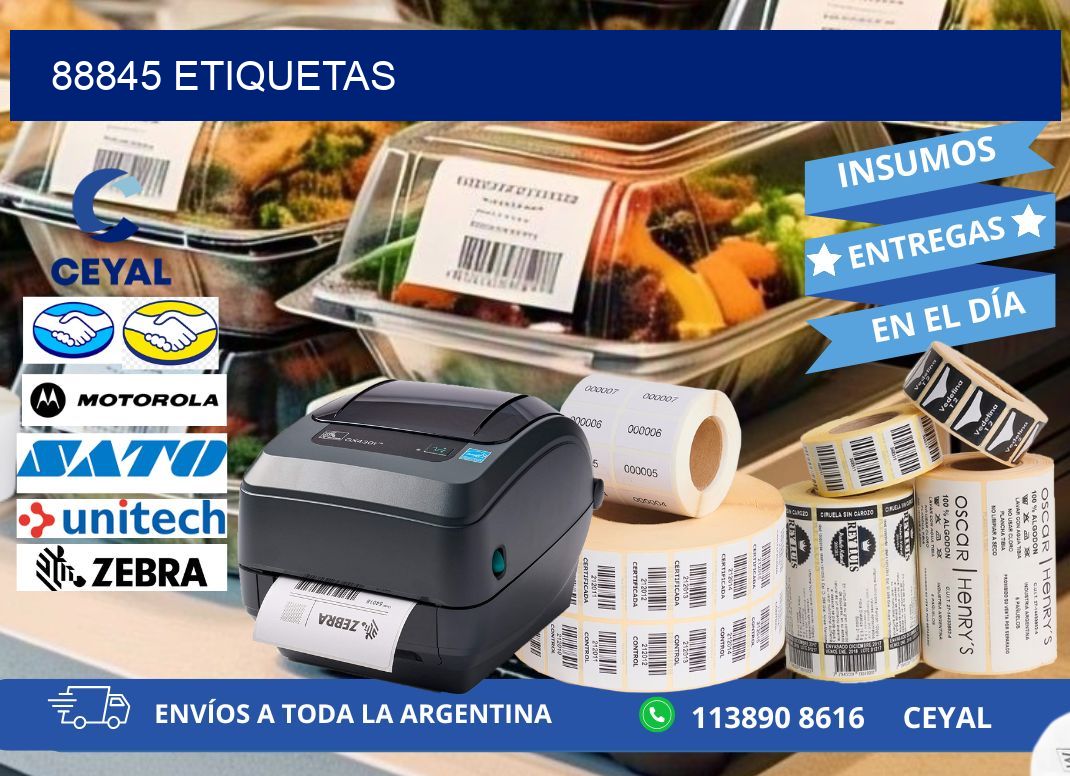 88845 ETIQUETAS