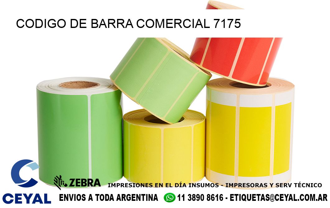 CODIGO DE BARRA COMERCIAL 7175